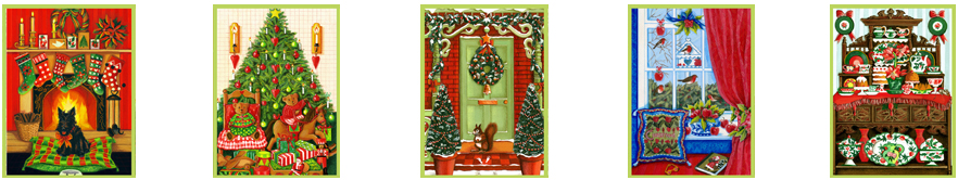 Anni Arts Christmas House Handmade Card and Craft Designs